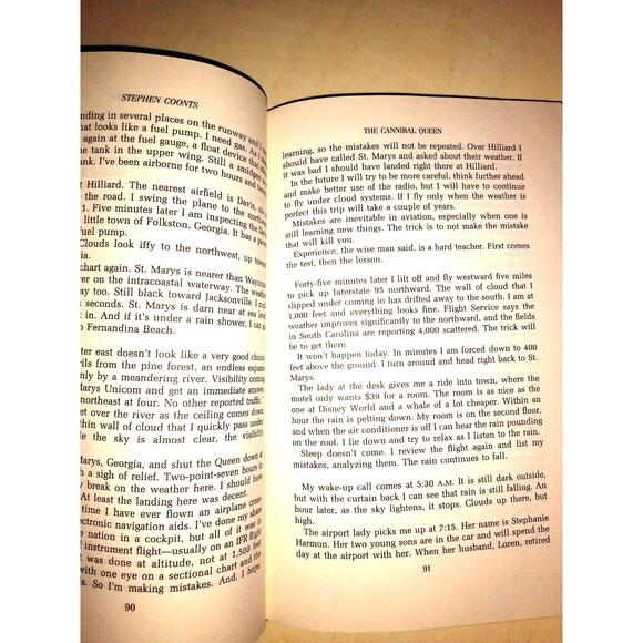 The Cannibal Queen An Aerial Odyssey Across America Stephen Coonts "Sky King" - Picture 6 of 7